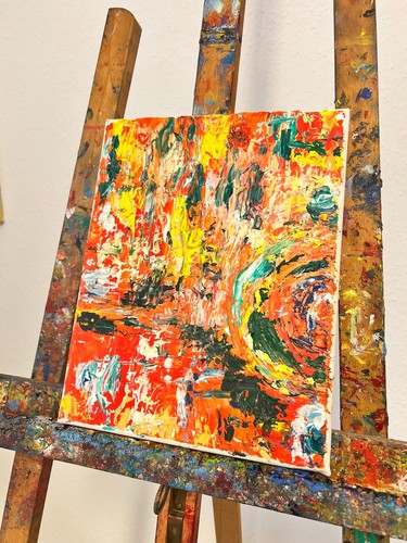 Ricordi 24x30 olio - su, tela