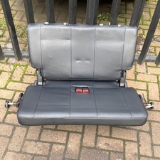 Sedile 3° fila in pelle nera