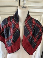 Plaid scarlatto vintage