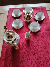 Servizio The Oro Porcellana Bavaria Anni 50