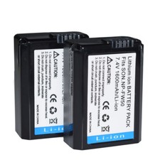 2 batterie nuove fotocamera