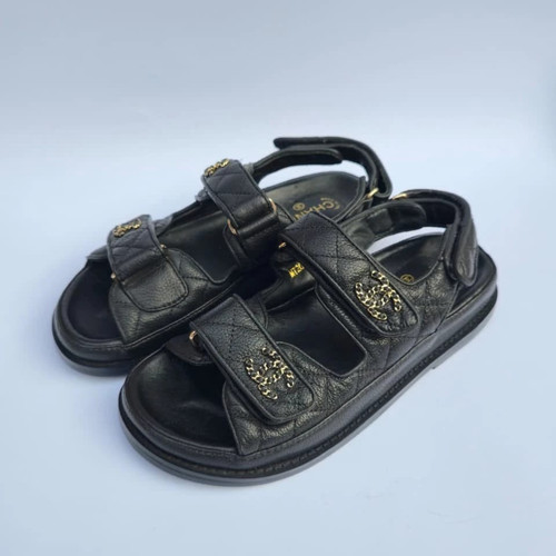 Sandali chanel neri - sandali,