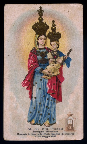 Antico santino cromo holy card - antico,
