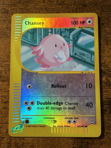 Pokemon tcg chansey aquapolis - pokemon,