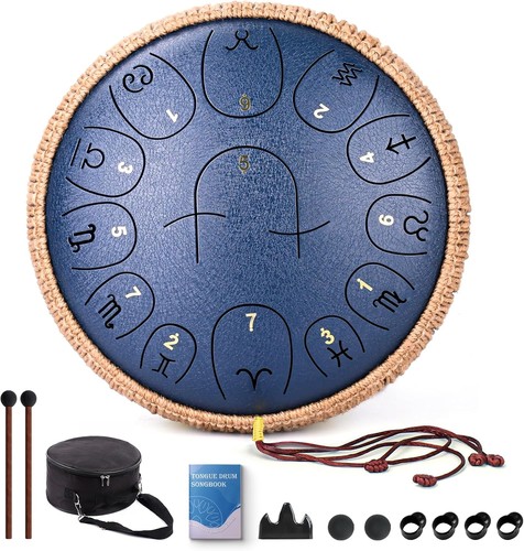 Steel tongue drum note - 15,