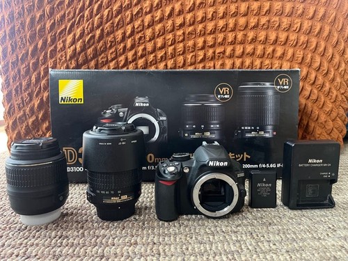 Nikon d3100 kit doppio zoom - d3100,