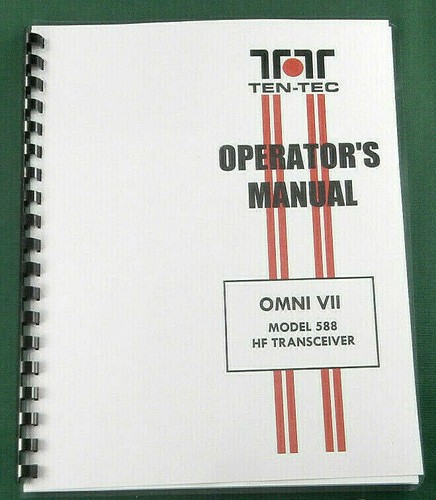 Tentec omni vii 588 manuale - omni,