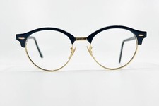 Ray-Ban Clubround RB4246 901 montatura occhiali da sole uomo nero 51-19-145 13714