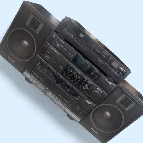 Philips f1395 vintage fi - vintage, hi-fi