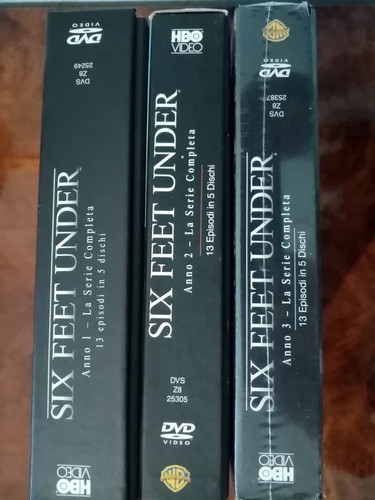 Six feet under dvd - serie, tv