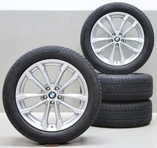 Ruote invernali originali BMW X3 G01 X4 G02 19 691 6877325 cerchi DOT19 +4,8 mm O414O