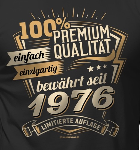 Shirt uomo compleanno - t-shirt, 50°