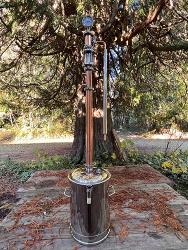 Colonna reflusso rame - reflusso, in