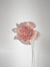 LAMPADARIO MURANO VENICE  RICAMBIO SPARE PART RECHANGE   FIORE LILLA  FID 3/3