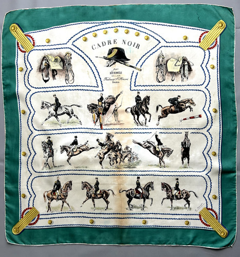 Rare foulard vintage hermès - rare,