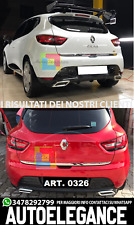 0326 SOTTO PARAURTI POSTERIORE - RENAULT CLIO IV DIFFUSORE DESIGN RS IN ABS