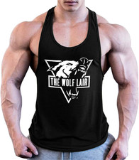 Uomo Canotta Bodybuilding Tank