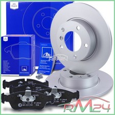 2X ATE DISCHI FRENO PIENO Ø286 + PASTIGLIE ANT PER BMW SERIE 3 E36 316 318 90-00