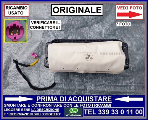Airbag destro cruscotto - airbag, +