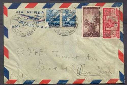 Copertina posta aerea