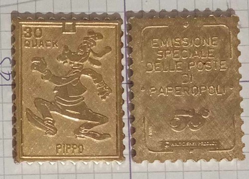 Francobollo pippo quack - francobollo, 30