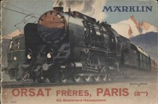 catalogo Märklin 1938/39
