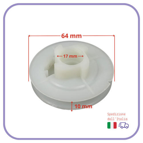 Ricambi puleggia avviamento - ricambi,