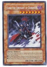 YUGIOH • Gorz Emissario dell'Oscurità Emissary of Darkness SECRET DLG1-EN000 NM