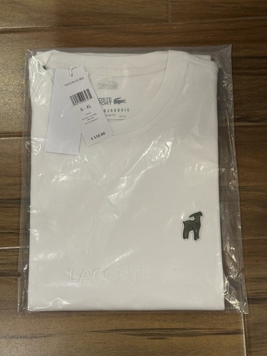 Shirt bianca lacoste novak - x,