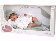 GIOCHERIA ARIAS BAMBOLA RINATE 45 CM REBORN REAL BORN BIANCO 98151