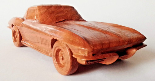 Modello auto in - di, legno