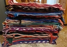 Lotto 34 Sciarpe Calcio Italiane E Straniere Spedizione 24/48H Con Brt