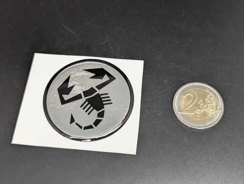 Fiat abarth 48mm - logo, adesivo