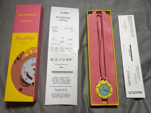 Swatch royal pop - royal,