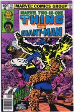 MARVEL TWO-IN-ONE # 55 US fumetto 1979 1° GIGANTE-UOMO