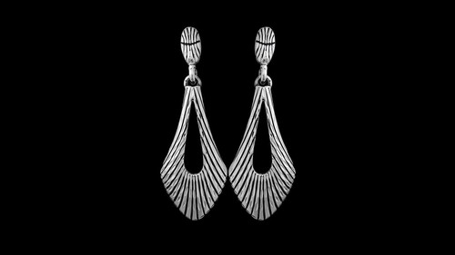 Orecchini vintage argento - in,