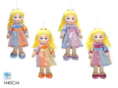 Bambola pezza principessa - pezza,