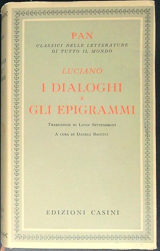 Dialoghi gli epigrammi - dialoghi,