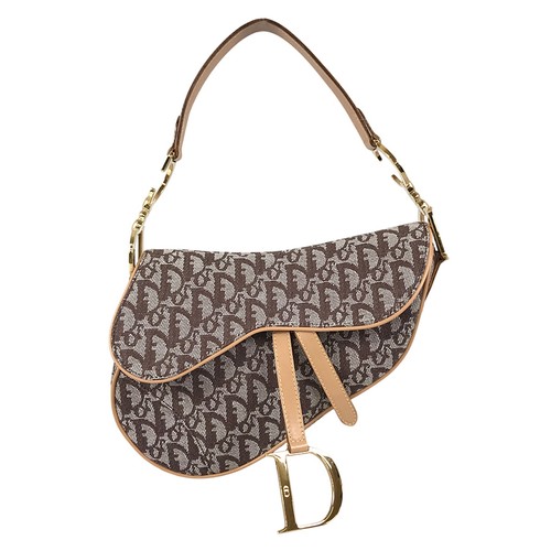 Dior trotter saddle bag canvas - trotter,