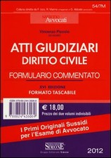 Atti giudiziari di diritto