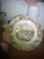 piatto vintage inglese in ottime condizioni da collezione