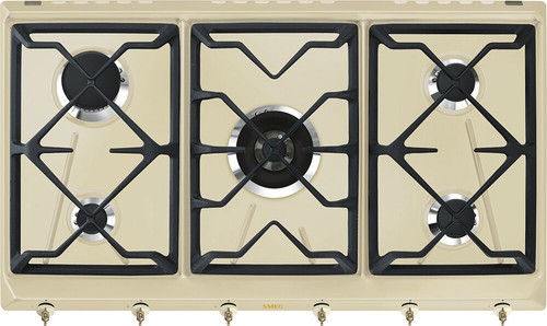 Smeg piano cottura fuochi - piano, 5