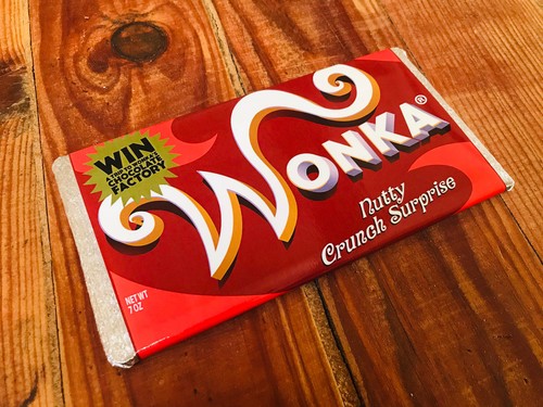 Wonka bar nutty crunch - -,