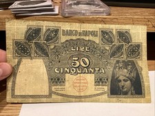 Italy 1911 50 Lire Pick S856