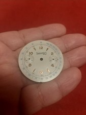 Eberhard Cronografo Extrafort Quadrante Dial Indici A RILIEVO Anni 1940 1950 