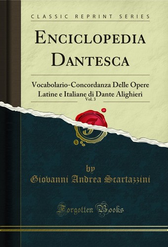 Enciclopedia dantesca vol - enciclopedia, vol.