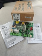 Centrale automazione FAAC E045 elettronica di comando 2 ante 230V