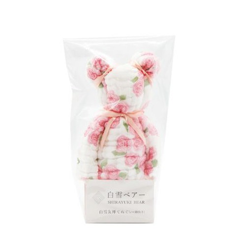 Orso biancaneve rosa - orso,