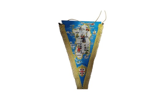 Vecchio gagliardetto con - vecchio,