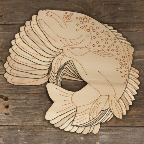 10x trota legno nuoto forma - 10x,